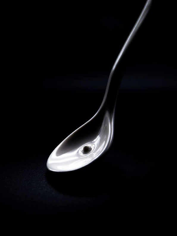 내면 돌기형 디저트 스푼 | Inner Bump Dessert Spoon